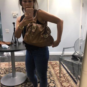 MICHAEL Michael Kors Tan Leather Bag